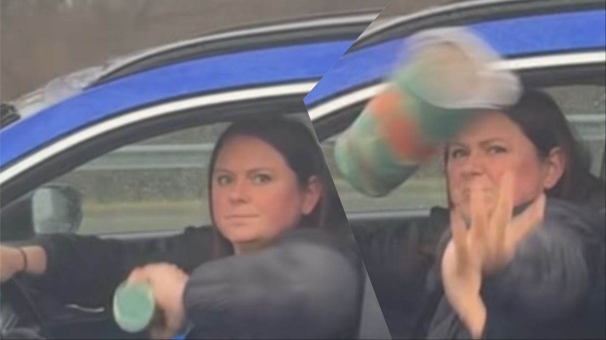 Angry Ohio woman