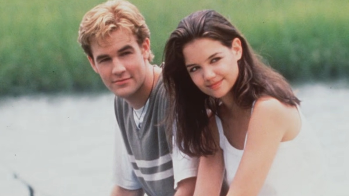 Dawson's Creek stars James Van Der Beek and Katie Holmes