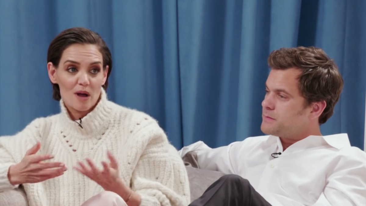 Katie Holmes and Joshua Jackson